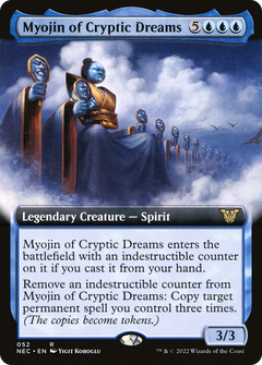 Myojin of Cryptic Dreams (Extended Art) [Kamigawa: Neon Dynasty Commander]-1