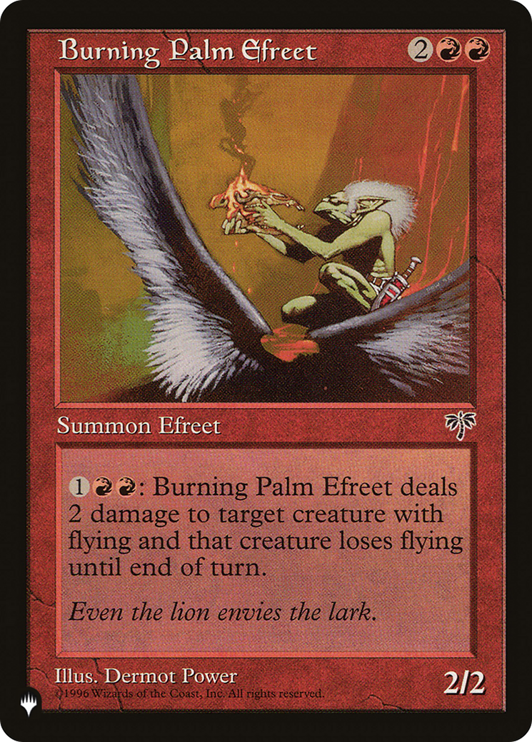 Burning Palm Efreet [The List]-1