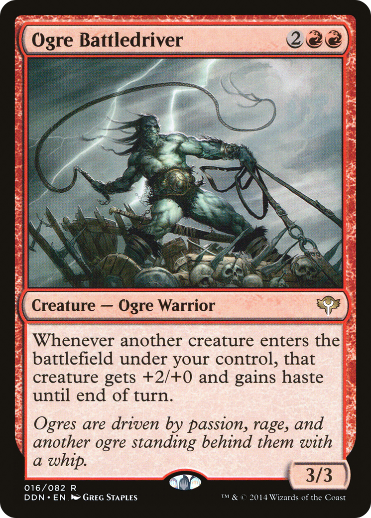 Ogre Battledriver [Duel Decks: Speed vs. Cunning]-1