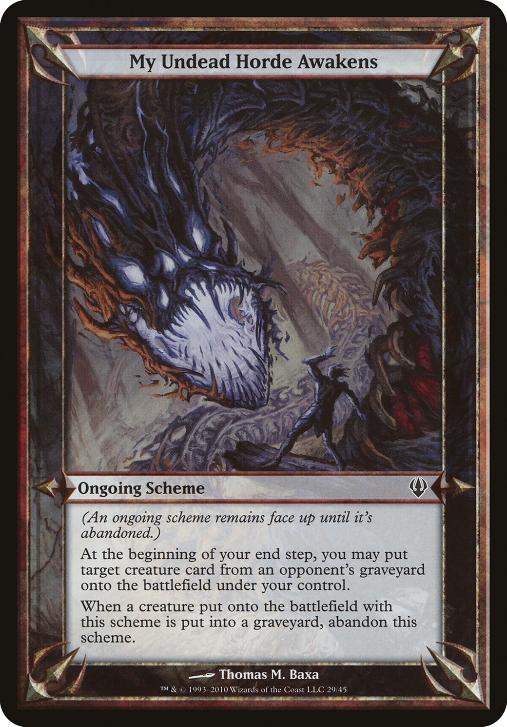 My Undead Horde Awakens (Schemes) [Archenemy Schemes]-1