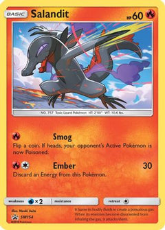 Salandit (SM154) [Sun & Moon: Black Star Promos]-1