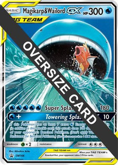 Magikarp & Wailord GX (SM166) (Jumbo Card) [Sun & Moon: Black Star Promos]-1