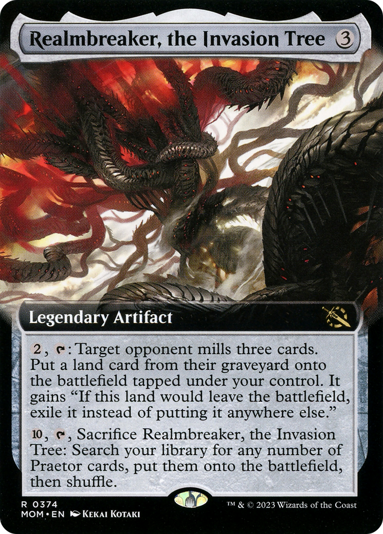 Realmbreaker, the Invasion Tree (Extended Art) [March of the Machine]-1