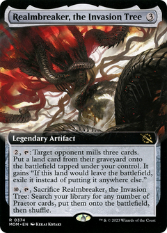 Realmbreaker, the Invasion Tree (Extended Art) [March of the Machine]-1