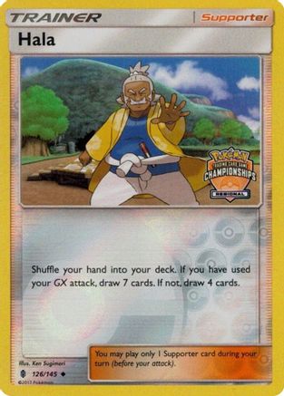 Hala (126/145) (Regional Championship Promo) [Sun & Moon: Guardians Rising]-1