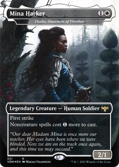 Thalia, Guardian of Thraben - Mina Harker [Innistrad: Crimson Vow]-1