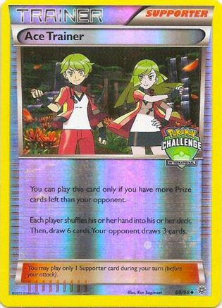 Ace Trainer (69/98) (International Challenge Promo Staff) [XY: Ancient Origins]-1