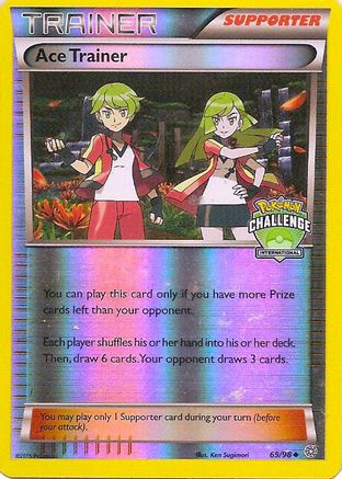 Ace Trainer (69/98) (International Challenge Promo) [XY: Ancient Origins]-1