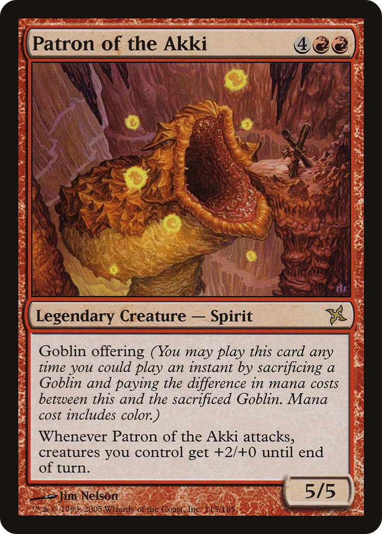 Patron of the Akki [Betrayers of Kamigawa]-1