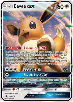 Eevee GX (SM174) [Sun & Moon: Black Star Promos]-1