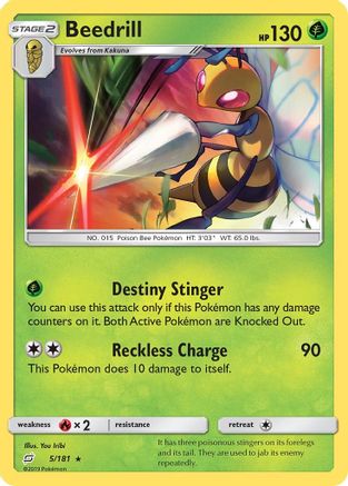 Beedrill (5/181) [Sun & Moon: Team Up]-1