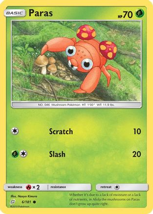 Paras (6/181) [Sun & Moon: Team Up]-1