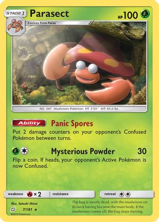 Parasect (7/181) [Sun & Moon: Team Up]-1