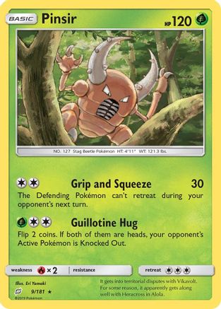 Pinsir (9/181) [Sun & Moon: Team Up]-1