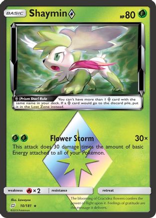 Shaymin (10/181) (Prism Star) [Sun & Moon: Team Up]-1