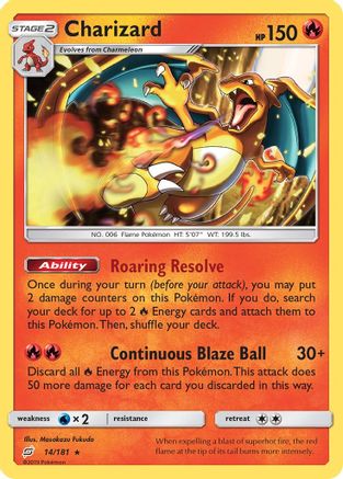 Charizard (14/181) [Sun & Moon: Team Up]-1