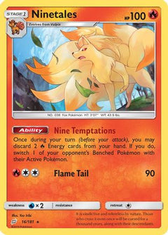 Ninetales (16/181) [Sun & Moon: Team Up]-1