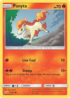 Ponyta (17/181) [Sun & Moon: Team Up]-1