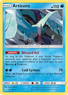 Articuno (32/181) [Sun & Moon: Team Up]-1