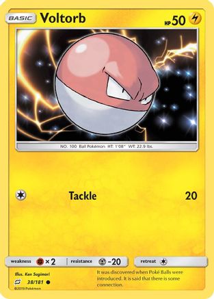 Voltorb (38/181) [Sun & Moon: Team Up]-1