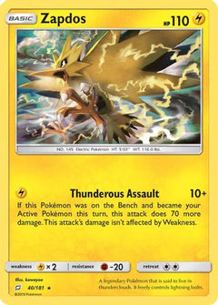 Zapdos (40/181) [Sun & Moon: Team Up]-1