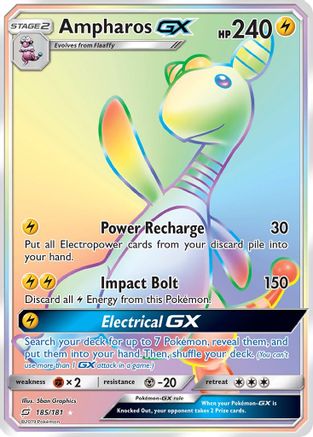 Ampharos GX (185/181) [Sun & Moon: Team Up]-1