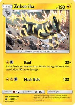Zebstrika (45/181) [Sun & Moon: Team Up]-1