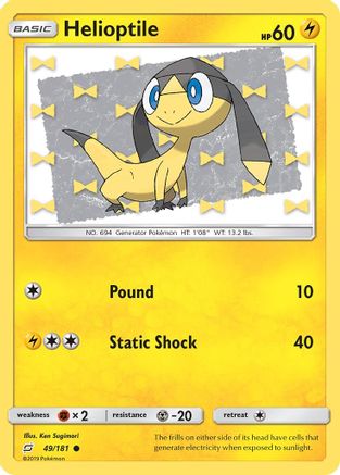 Helioptile (49/181) [Sun & Moon: Team Up]-1