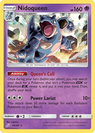 Nidoqueen (56/181) [Sun & Moon: Team Up]-1