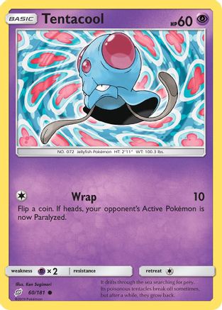 Tentacool (60/181) [Sun & Moon: Team Up]-1