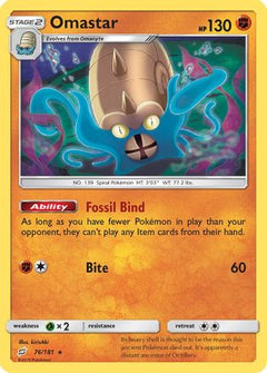 Omastar (76/181) [Sun & Moon: Team Up]-1