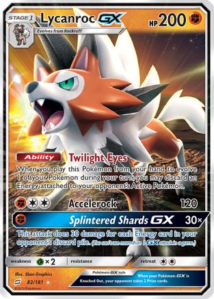 Lycanroc GX (82/181) [Sun & Moon: Team Up]-1