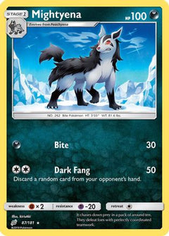 Mightyena (87/181) [Sun & Moon: Team Up]-1