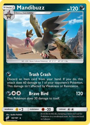 Mandibuzz (93/181) [Sun & Moon: Team Up]-1