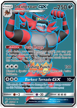 Incineroar GX (167/181) [Sun & Moon: Team Up]-1