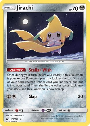 Jirachi (99/181) [Sun & Moon: Team Up]-1