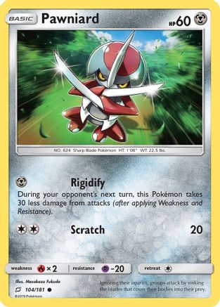 Pawniard (104/181) [Sun & Moon: Team Up]-1