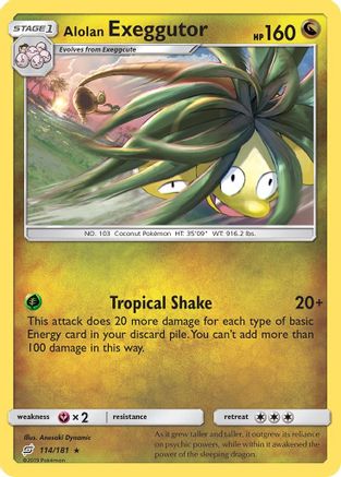 Alolan Exeggutor (114/181) [Sun & Moon: Team Up]-1