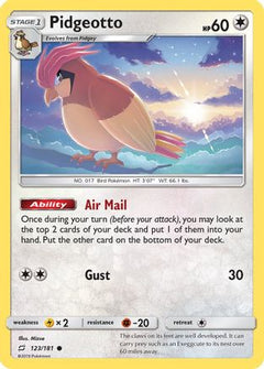 Pidgeotto (123/181) [Sun & Moon: Team Up]-1