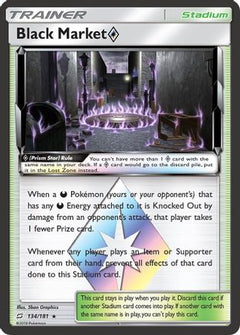 Black Market (134/181) (Prism Star) [Sun & Moon: Team Up]-1