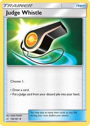 Judge Whistle (146/181) [Sun & Moon: Team Up]-1