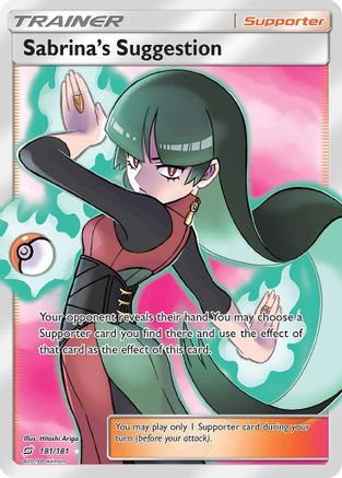 Sabrina's Suggestion (181/181) [Sun & Moon: Team Up]-1