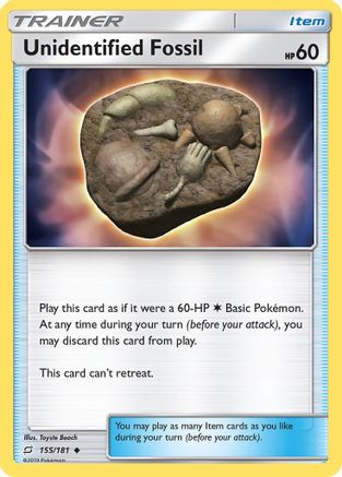 Unidentified Fossil (155/181) [Sun & Moon: Team Up]-1