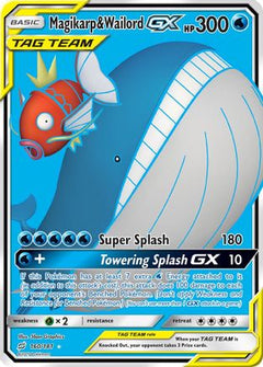 Magikarp & Wailord GX (160/181) [Sun & Moon: Team Up]-1