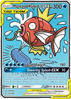 Magikarp & Wailord GX (161/181) [Sun & Moon: Team Up]-1