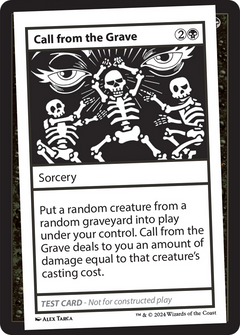 Call from the Grave [Mystery Booster 2 Playtest Cards]-1