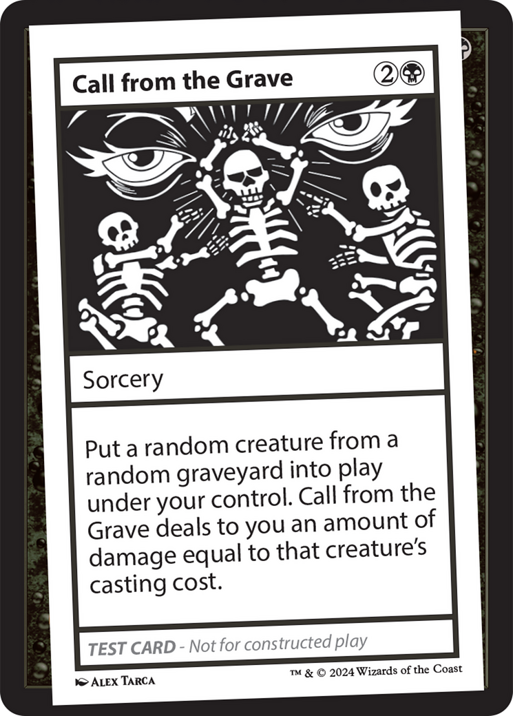 Call from the Grave [Mystery Booster 2 Playtest Cards]-1