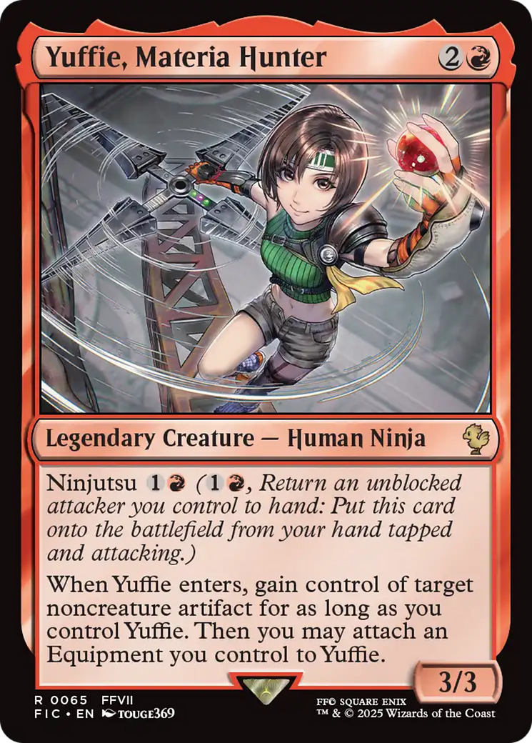 Yuffie, Materia Hunter [FINAL FANTASY Commander]-1