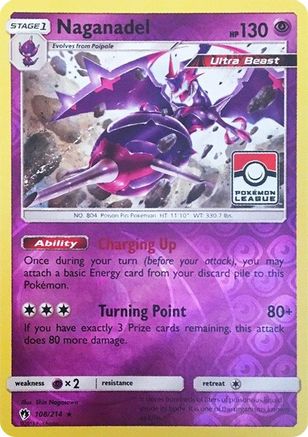 Naganadel (108/214) (League Promo) [Sun & Moon: Lost Thunder]-1