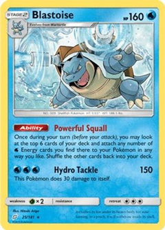 Blastoise (25/181) (Theme Deck Exclusive) [Sun & Moon: Team Up]-1